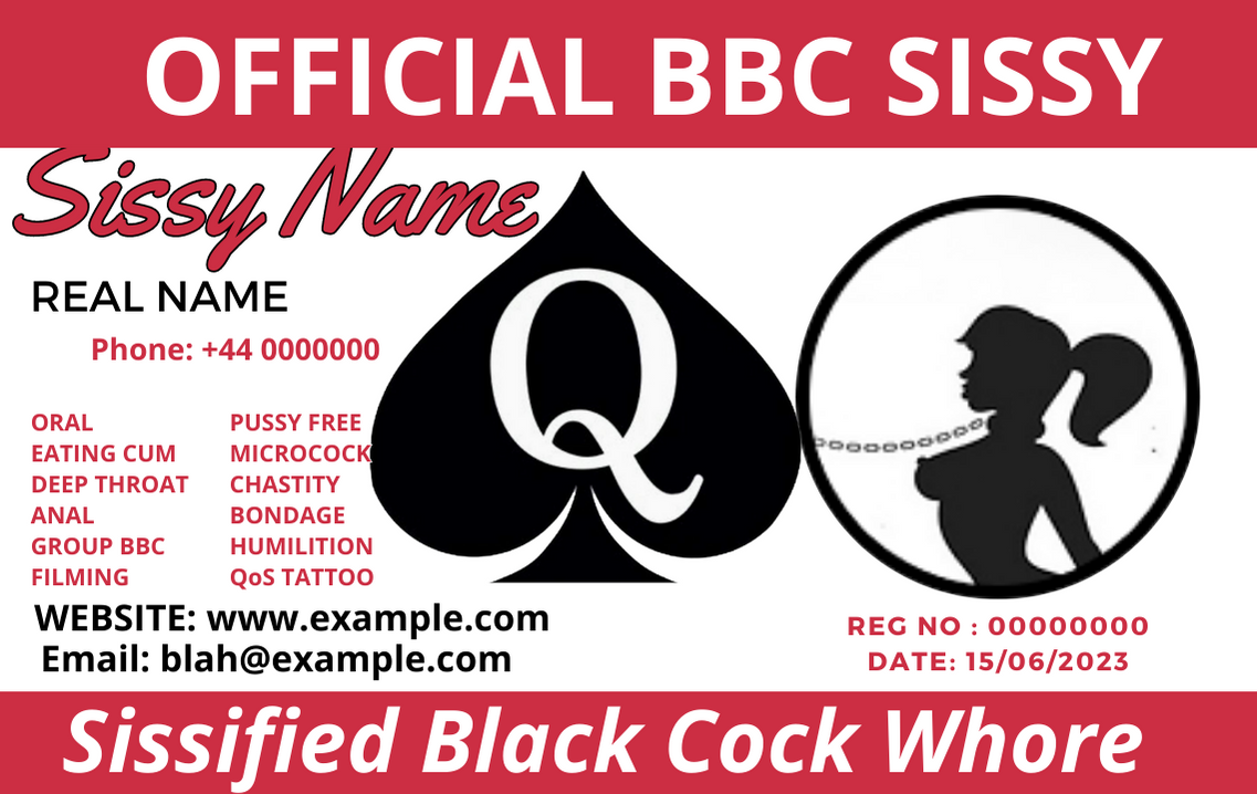 BBC Sissy ID Card